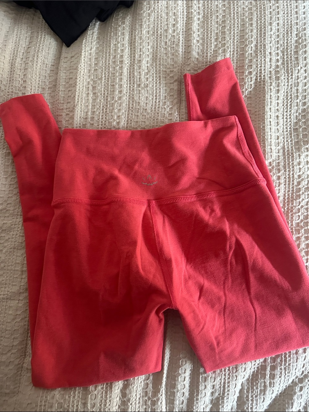 Beyond Yoga Spacedye Caught In The Midi High Waisted LEGGING  Coral Glow Heather